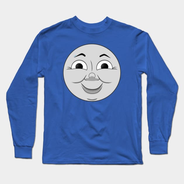 Edward happy face Long Sleeve T-Shirt by corzamoon